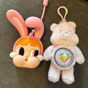 Preowned : Set of crybaby mirror and care bear (secret)